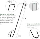 12  Wreath Hangers For Front Door 2 Pack Wreath Door Hanger non Scratch Over The