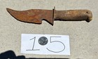 Antique Hand Made Native American Navajo Knife Iron Blade Primitive