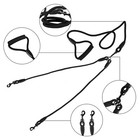 5 9ft Pet Dogs Leash Coupler Nylon Double-head Rope No Tangle Training Walking