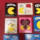 14 Pac-man   Ms Pac-man Vintage Fleer Stickers 1980-1981 Lot Euc