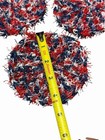 New Handmade Crochet Dish Scrubbies Set Of 3 Large Red White Blue Usa