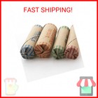 Bazic Coin Wrappers Rolls  Assorted Quarter Dime Nickel Penny  Made In Usa  Dura