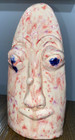 Sculpture With White Ceramic Face Original