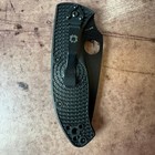 Spyderco Tenacious Lightweight Knife Black 8cr13mov Blade Frn Handle C122pbbk