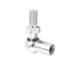 Kozelo 2 Pcs Angle Ball Joint  M8x1 25 Right Female Thread  M8x1 25 Right Mal   