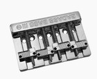 Chrome Badass Iii     Bass Bridge For String Thru Fender P jazz Bass   Bb-3343-010