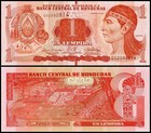 Honduras 1 Lempira  2022  P-96e  Unc X 100 Pcs Bundle Pack