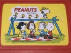 1966 Vintage Peanuts Camp Snoopy Lunchbox Woodstock Plastic Lunch Box No Thermos