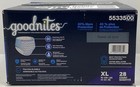 Goodnights Boys Nighttime Xl 95-140 lbs  Underwear  28 Count New