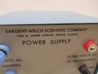 Sargent Welch Scientific Power Supply S-30973-60 Ac dc Variable Voltage Lab Unit
