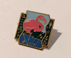 Pink Flamingo Multicolor 1992 Shopko Lapel Pin