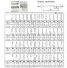 1box 30pcs  Besdia Bma-60p Alloy Polishing Head
