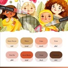  8 Acrylic Paint Markers Skin Tone Fine Tip 0 7mm   Acrylic Paint Pens Skin 