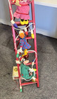 1994 Mr Christmas Mickey s Tree Trimmers Animated  4    Ladder  Works   All Parts 