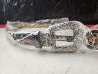Ariat Girls Metallic Croc Inlay Belt  Size 20