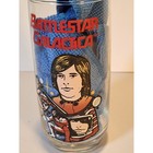 Vtg 1979 Battlestar Galactica Starbuck Drinking Glass Promo Tumbler 70s Scifi
