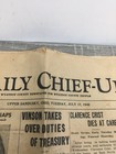 The Daily Chief-union Newspaper July 17 1945 World War Ii Vintage
