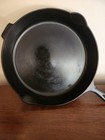 Vintage Griswold  12 Cast Iron Skillet 719 With Heat Ring  Large Block Logo 