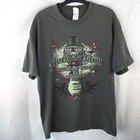 Rock And Roll Hall Of Fame Shirt All Inductees 1986-2010 Gray Large Men   s Large