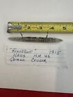 Vintage Navis Nm 43    frankfurt    1915 German  Cruiser 1 1250 Metal Waterline Ship