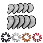 10pcs Golf Iron Covers Set With Numbers Waterproof Golf Head Cover Protective
