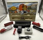 Ho Scale Bachmann Santa Fe Flyer Train Set With Track Power Supply   Train Set
