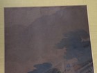 Antique Chinese Or Japanese Watercolor Painting Trees Landscape   Figure