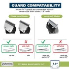 Wahl Genuine Secure-fit Color Coded Clipper Guard Set  12 Guards   Caddy