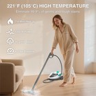 Haushof Steam Cleaner Handheld Multi-surface With 19pcs Cleaning Kit For Home