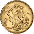 Great Britain Gold Sovereign   2354 Oz  - Victoria Matron - Avg Circ Random Date
