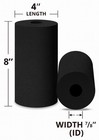 2 X Replacement Home Gym Foam Roller Pads - Leg Extension 8 x4 x1   quantity  2 