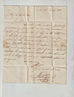 1828 Great Britain  Stampless Cover   Letter Sheet   Bristol To London  2 Cds