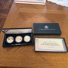 1994 Us Veterans 3 Coin Proof Silver Dollar Set Us Mint Commemorative  1