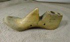 Vintage Vulcan Wooden Shoe Form Last Mold Cobbler Steampunk Primitive Country