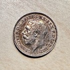 1925 Great Britain United Kingdom Maundy Penny Silver George V
