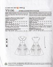 Vogue Original 1952 Design Vintage Reproduction Evening Dress Pattern V9106  New