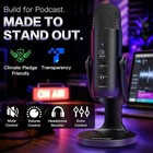 K66 Podcasting Microphone With Adjustable Echo   Usb Compatibility For Creators