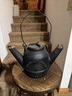 Antique Cast Iron Yellow Dog Lantern Oil Well Supply Co  Double Side Pittsburgh