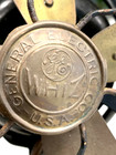 General Electric Whiz Oscillating Fan 9-inch Brass Blades      works   