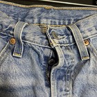 Levi   s Women Size 27  Blue Denim Shorts Distressed Very Short Ripped