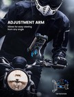 Lamicall Motorcycle Phone Mount Holder - Dual Vibration Dampener Metal