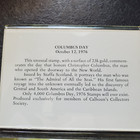 1976 Staffa Scotland Christopher Columbus 23k Gold Stamp Mnh-original Box And Di