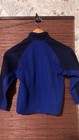 Kid s Patagonia Blue 1 4 Zip High Neck Long Sleeve Fleece Sweater Size Xs 5-6
