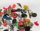 Vintage Lot Of 140  Gumball Cracker Jack Prize Charms Mixed Plastic Metal Misc