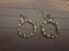 Marilyn Monroe Owned worn Rhinestone Clip-on Hoops From Secretary May  Reis
