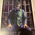 Signed Dark Night Batman Joker Art Print 11x17 Charlie Donkin Artist Proof