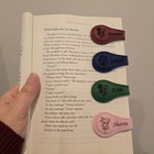 Personalized Leather Bookmark   Magnetic Book Holder Gift For Mothers Day
