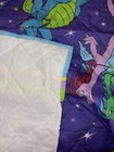 Vtg Dragon Tales  Toddler Bed Quilted Comforter Dan River Rare Read Discription