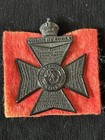 Great  British Jr Gaunt The Kings Royal Rifle Corps Black Economy Cap Badge