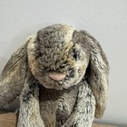 Jellycat London Woodland Bashful Bunny Plush Medium  Marble Two Tone Brown Grey